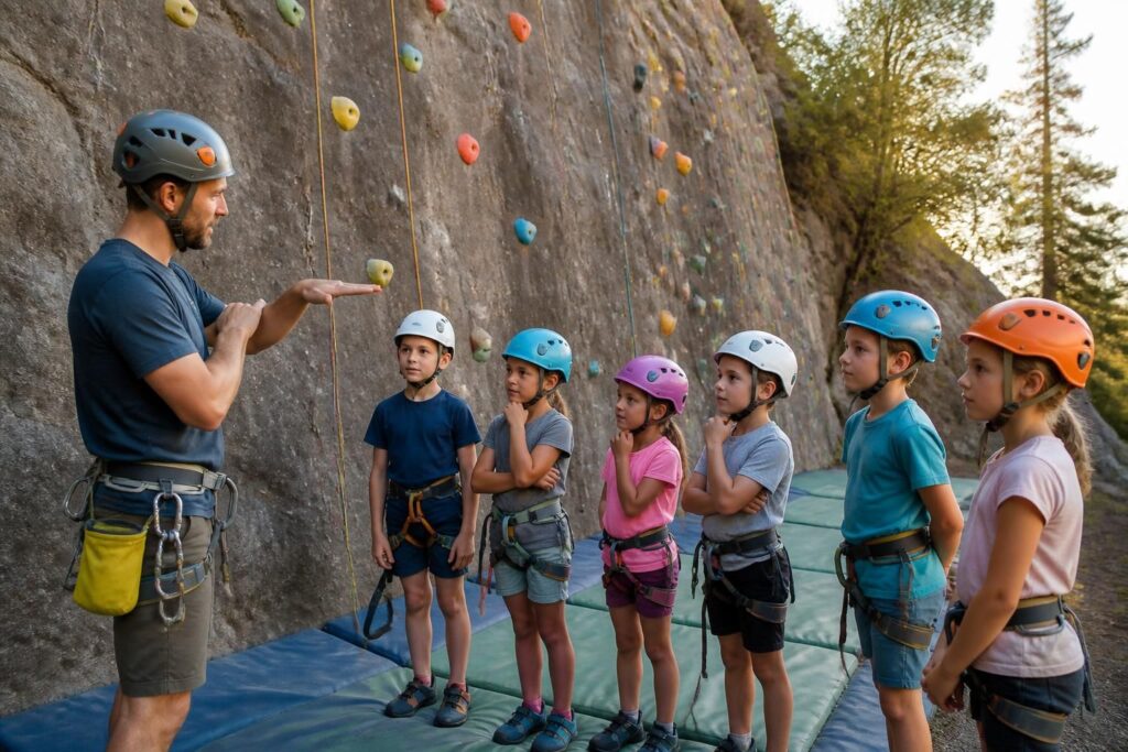 découvrez comment initier les enfants à l'escalade en toute sécurité, avec des conseils pratiques et des astuces pour un apprentissage ludique et sécurisé.