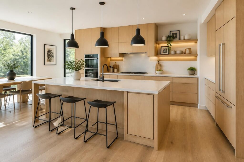 découvrez nos idées pour rénover et moderniser votre cuisine en chêne. transformez votre espace avec style et fonctionnalité grâce à des astuces tendance et faciles à appliquer.