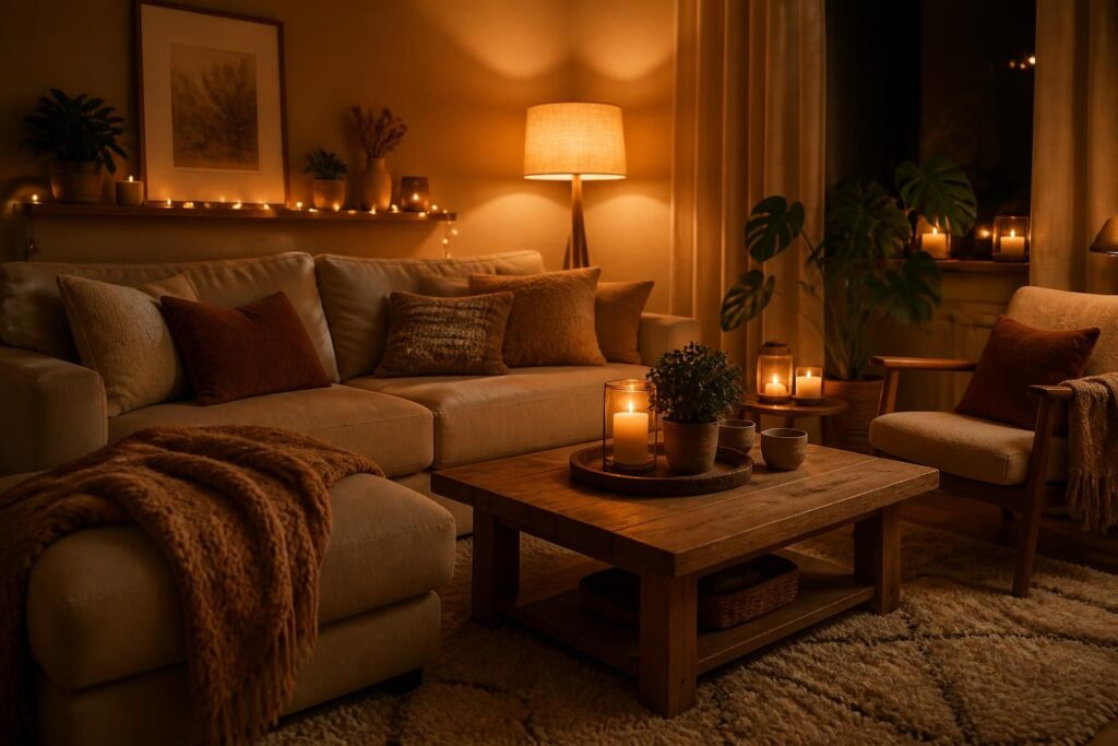Éclairage intérieur : créer une ambiance chaleureuse