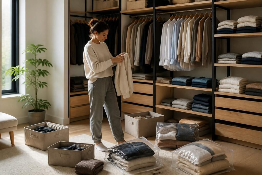 découvrez nos conseils pratiques pour réussir le tri et l'organisation de votre dressing, optimiser l'espace et garder vos vêtements bien rangés.