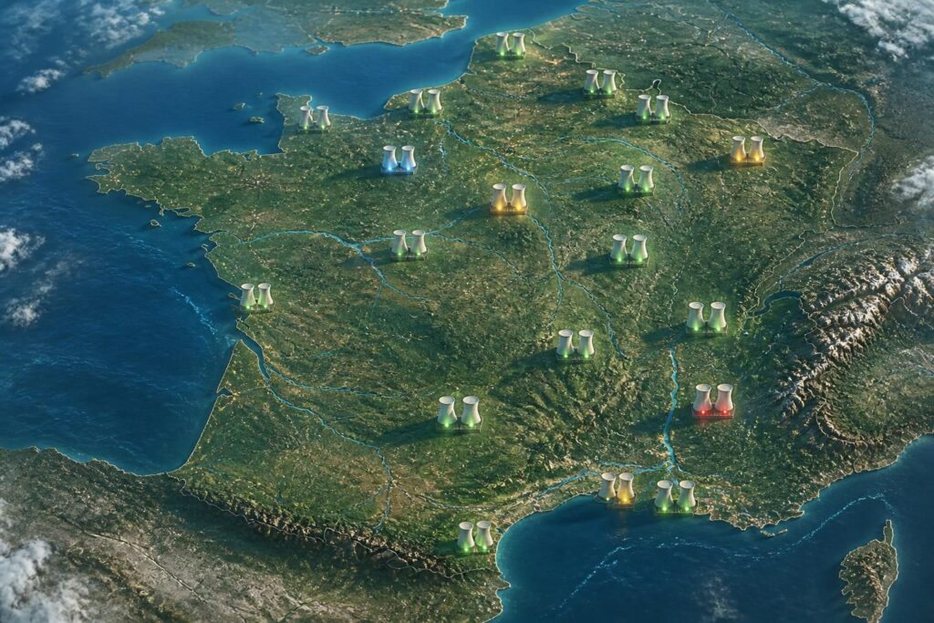 découvrez la carte des centrales nucléaires en france, le nombre d'installations ainsi que leur état actuel pour mieux comprendre le parc nucléaire français.