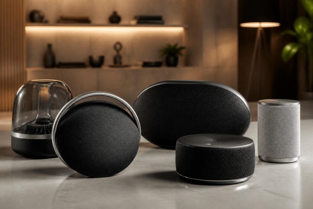 découvrez la gamme d'enceintes harman kardon bluetooth alliant design élégant et performances audio exceptionnelles pour une expérience musicale immersive.