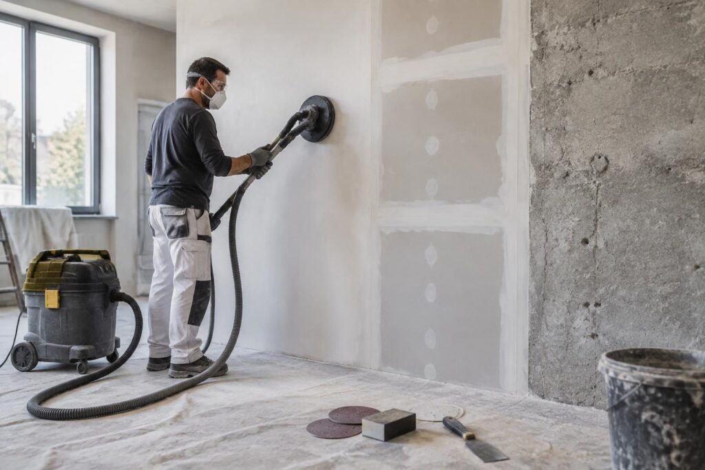 découvrez comment poncer un mur avant peinture : techniques et conseils adaptés à l’enduit, au placo et au béton pour une finition lisse et durable.