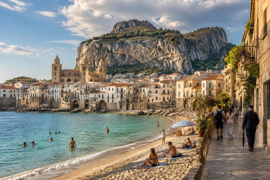 découvrez les incontournables de cefalù en sicile : plages, vieille ville et activités à faire par beau temps ou sous la pluie.
