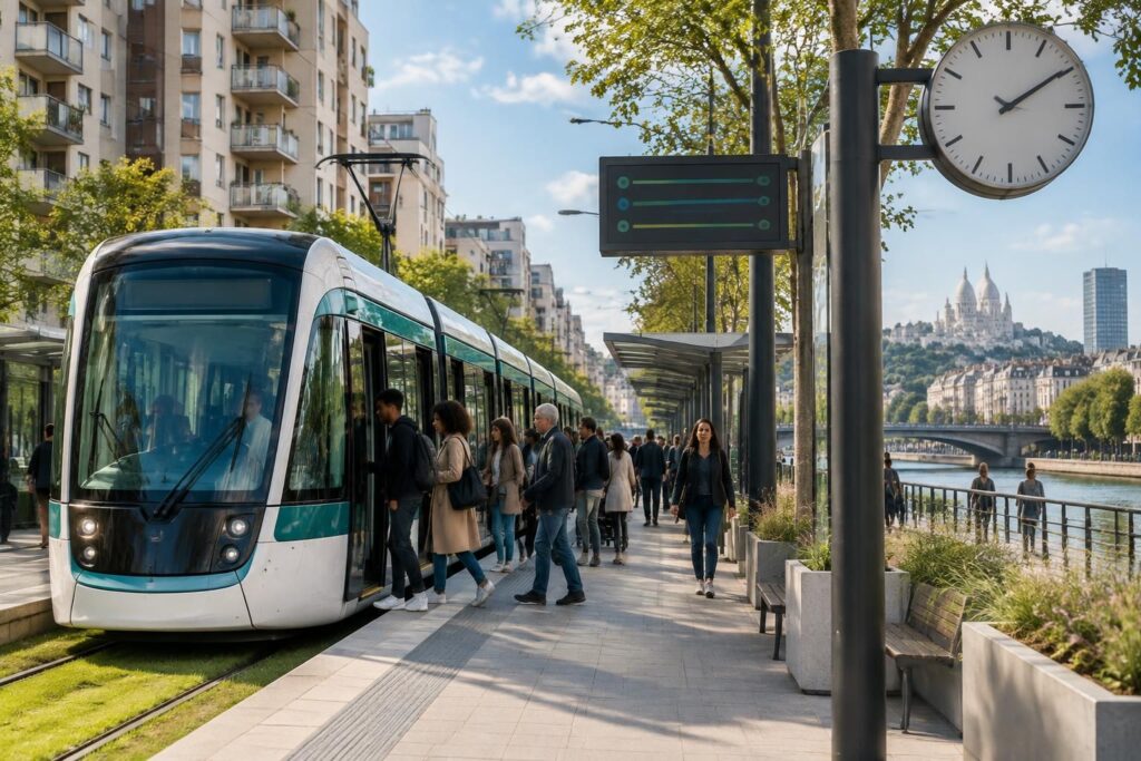 consultez les horaires du tramway t8 à épinay-sur-seine, saint-denis et paris pour préparer facilement vos déplacements.